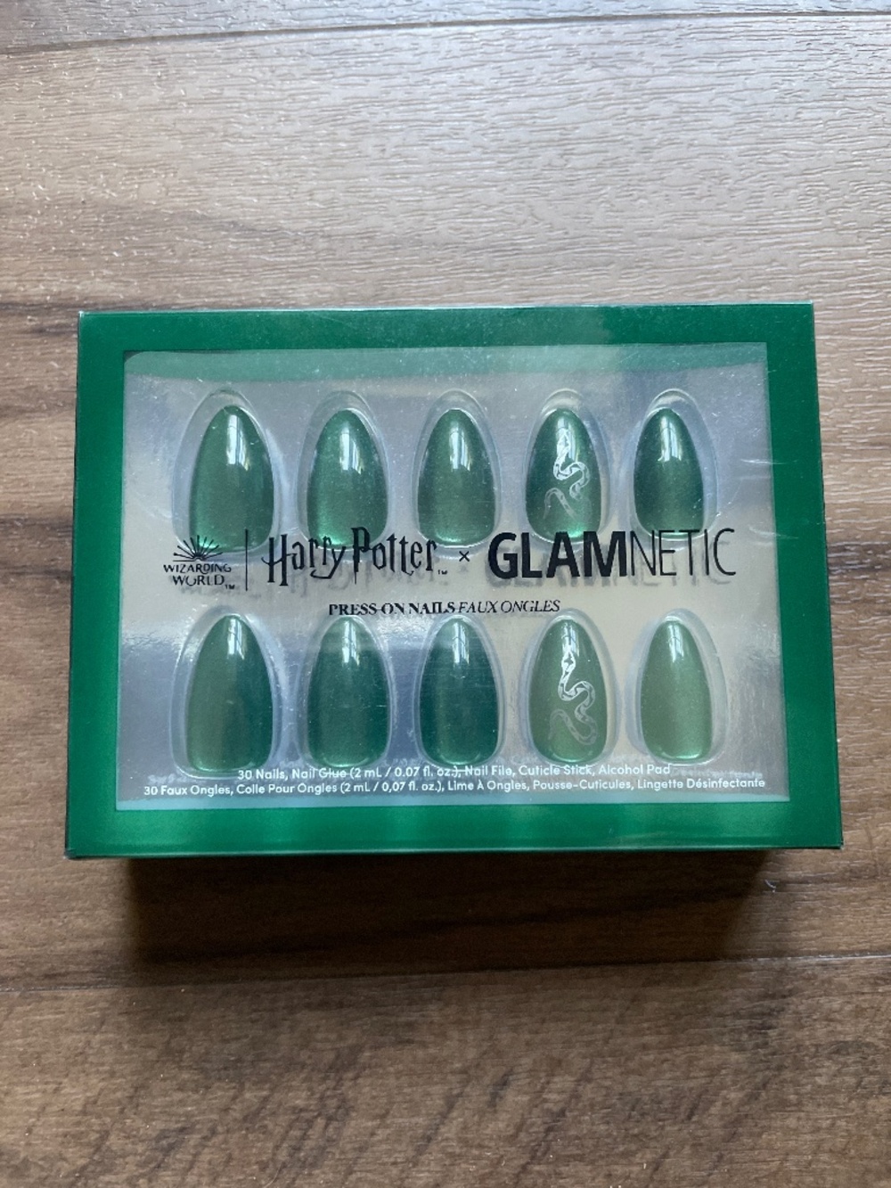 Glamnetic Slytherin Harry Potter Press-On Nails
